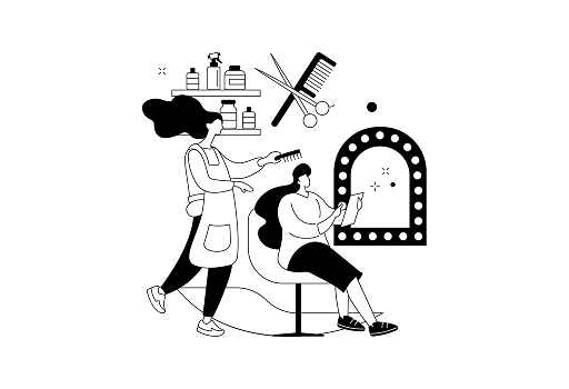 Beauty Salon Illustration